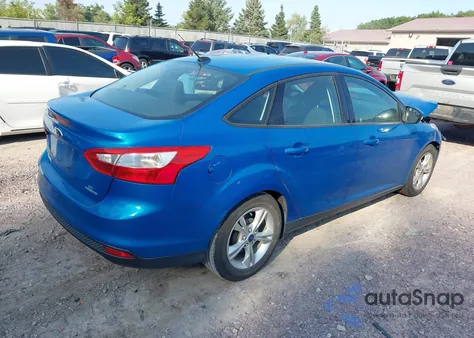 2014 Ford Focus Se z USA, uszkodzony, nr VIN 1FADP3F29EL235581
